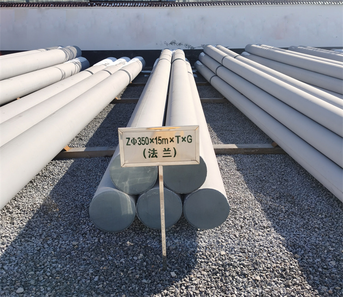 西双版纳350×15米×T×G钢筋混凝土电线杆