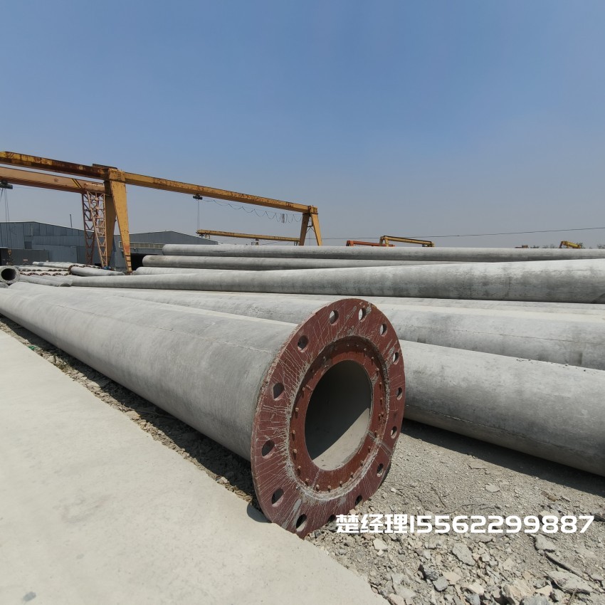 西双版纳12米无拉线电杆